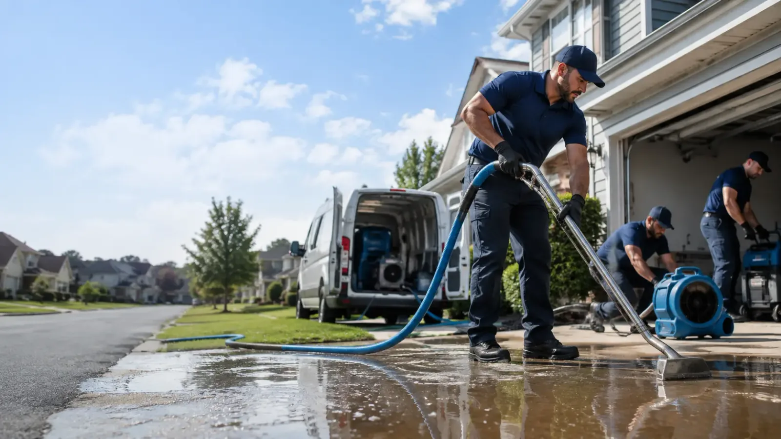 Flood Damage Restoration in New Lexington, OH